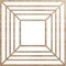 Ekena Millwork Raven Wood Fretwork Pierced Ceiling Medallion, Red Oak, 20"OD x 7 3/8"ID x 1/4"T CMWP20X20X0250RARO - alternate 1